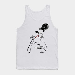 Fashion girl Tank Top